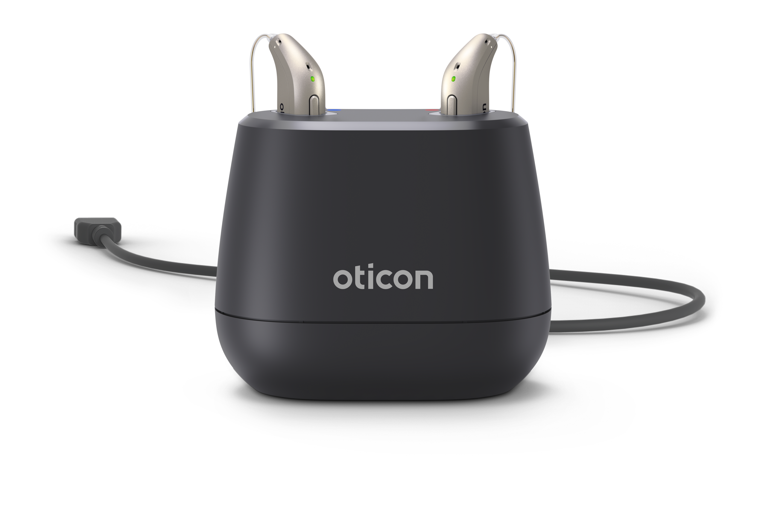 Oticon_Charger_H1-2024_Front_w_miniRITE_C090_w_USB-cable_400pctSize-scaled